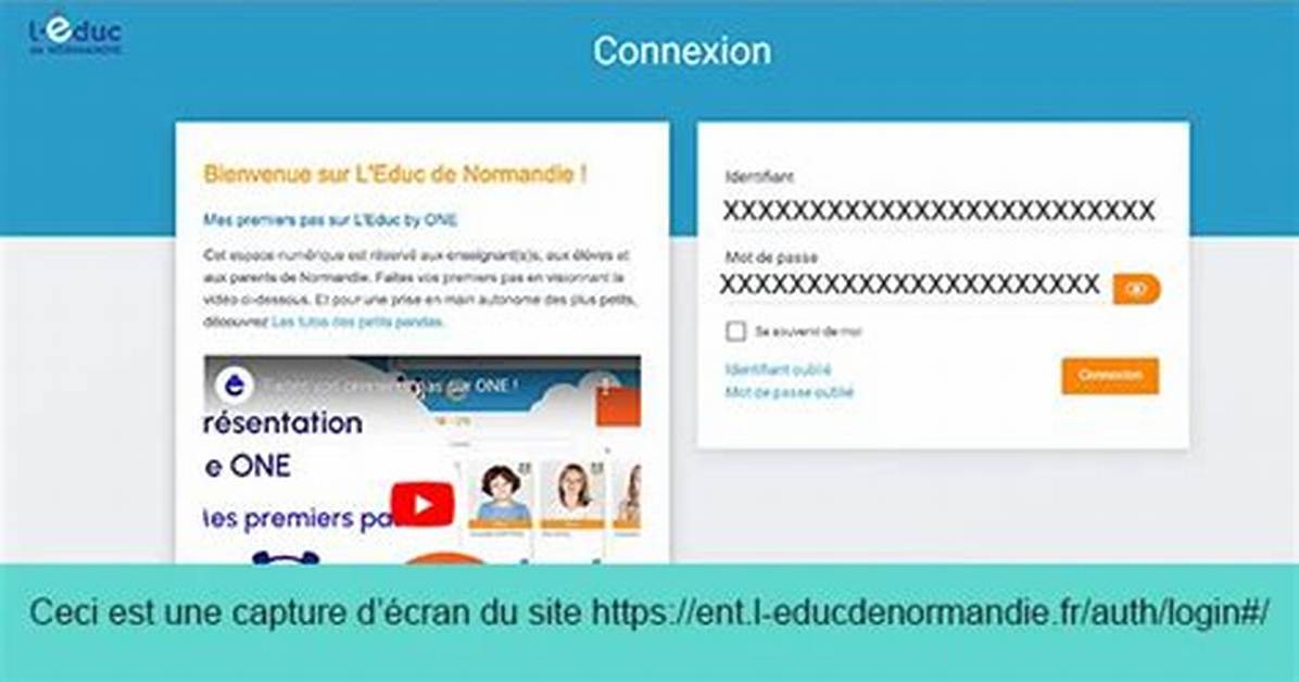 Https //Ent. L-Educdenormandie. Fr/Auth/Login
