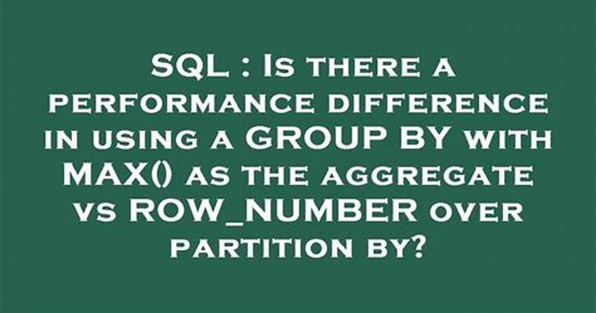Huge Performance Difference When Using Group by vs Distinct
