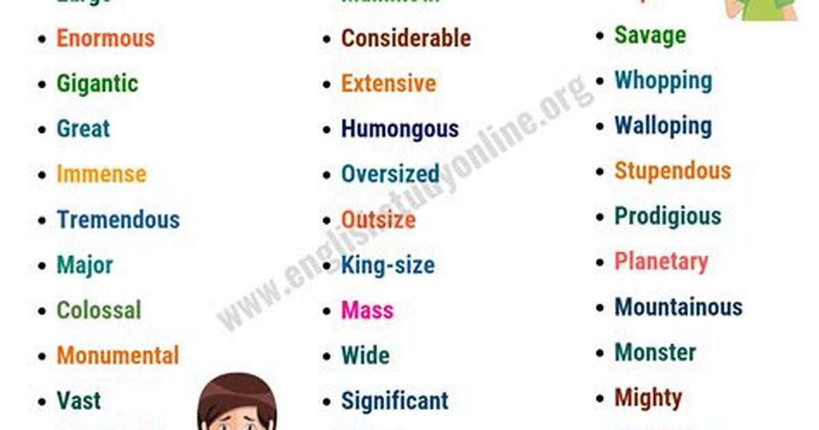 Huge Synonym