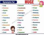 Huge Synonym