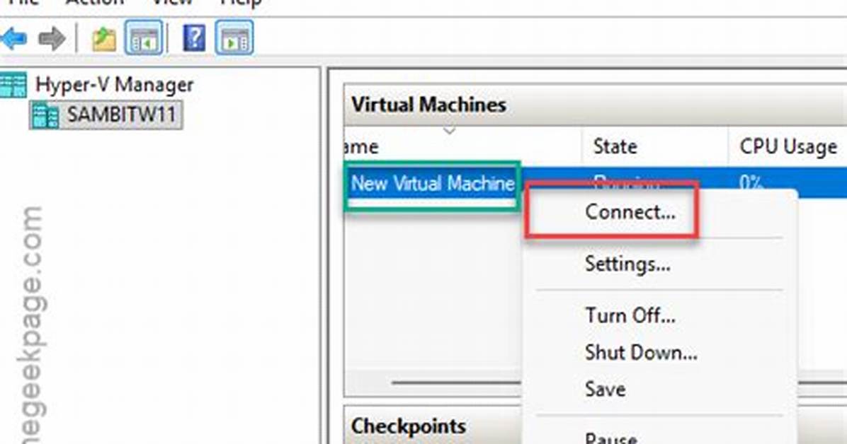 Hyper-v "Mouse Input Not Captured"