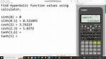 Hyperbolic Function Calculator