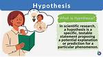 Hypothesis