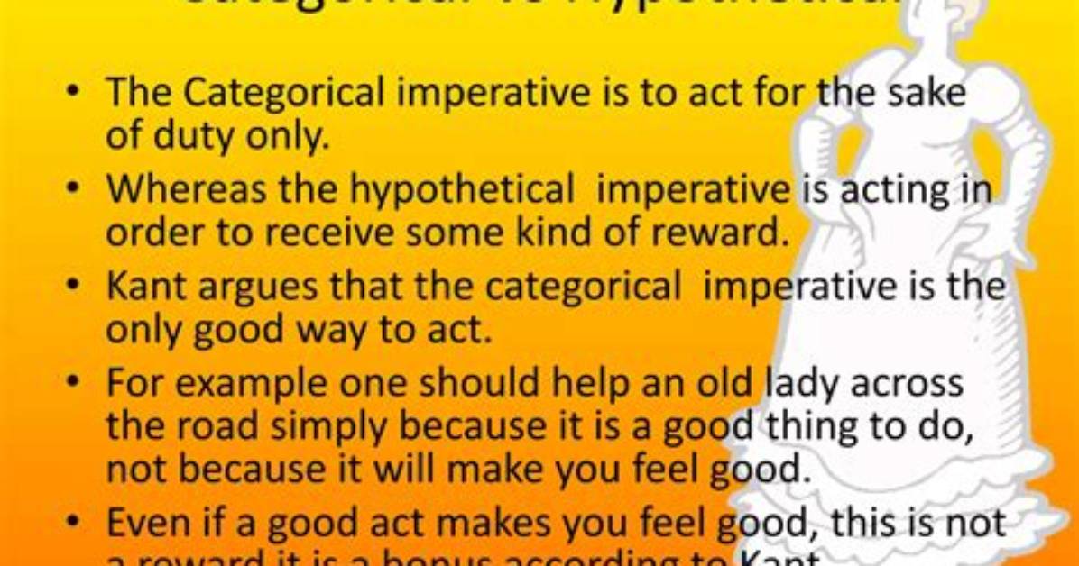 Hypothetical Imperative