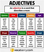 I Adjectives