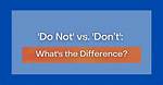 I Don't ___ the Difference