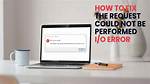 I/O Error on Get Request
