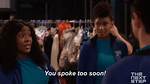 I Spoke ___ Soon