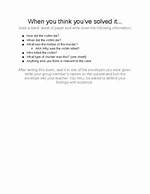I've Solved It!