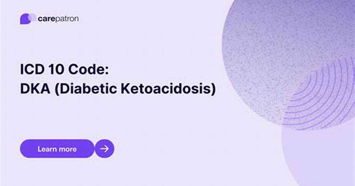 Icd 10 Code for Dka