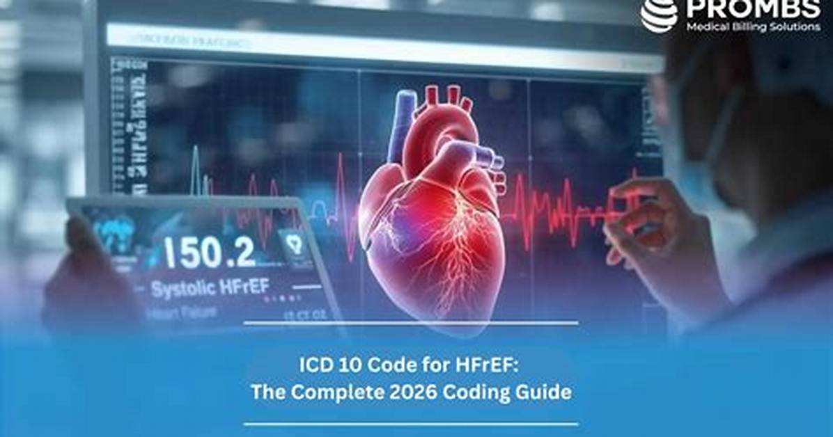 Icd 10 Code for Hfref