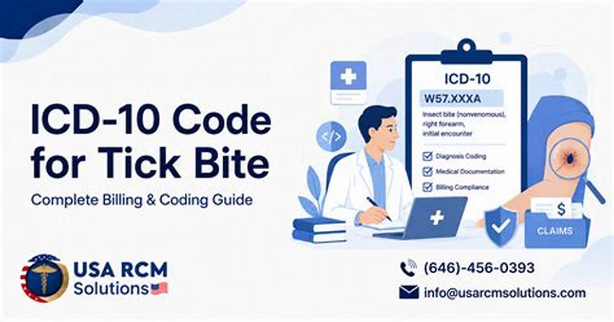 Icd 10 Code for Tick Bite