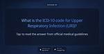 Icd 10 Code for Uri