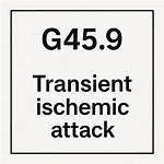 Icd 10 Code Tia