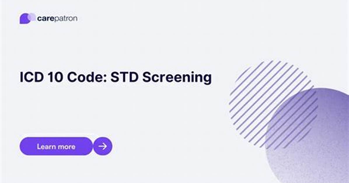 Icd 10 Std Screening