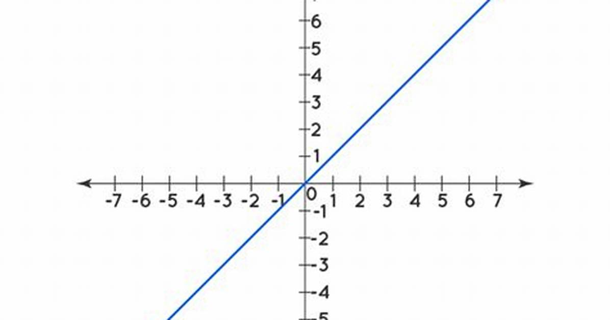 Identity Function Graph