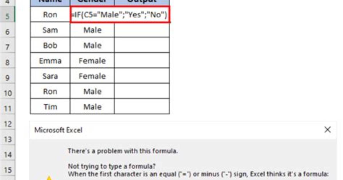 =If() Function Is Not Working Like It Should Be