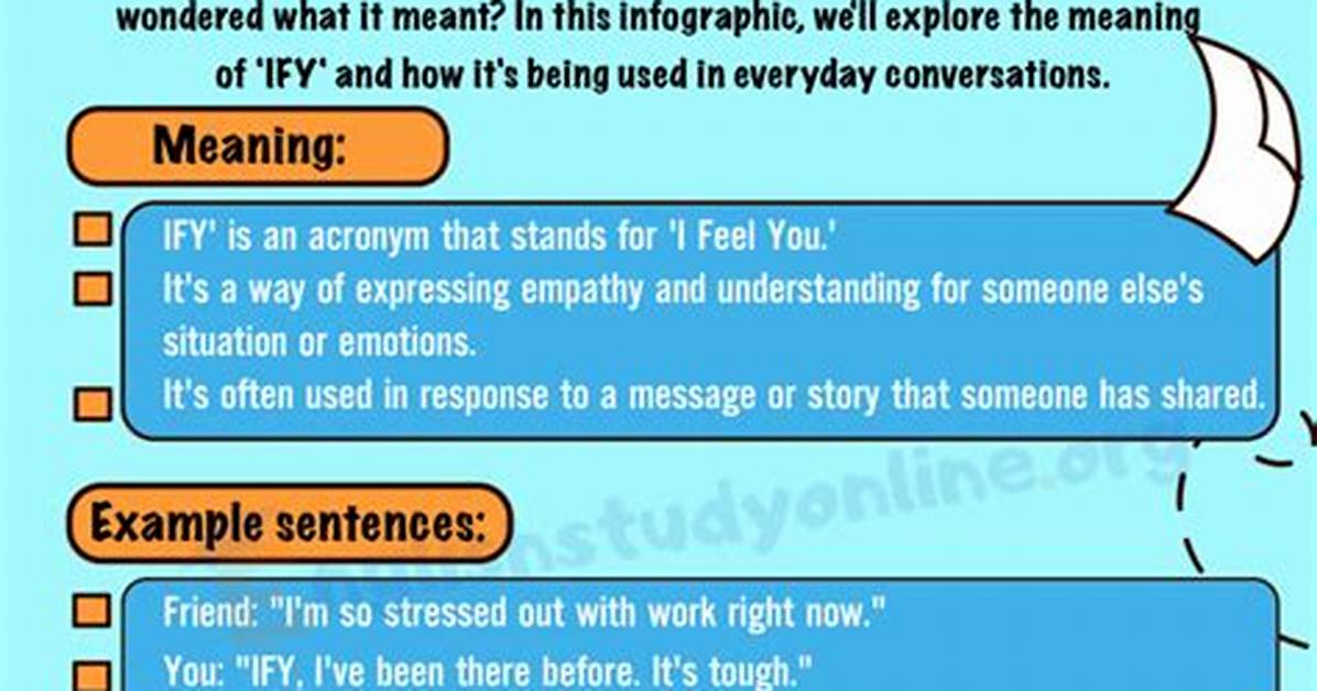 Ify Meaning Text
