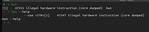 "Illegal Hardware Instruction" from Very Simple Code