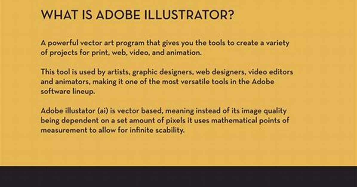 Illustrator Meaning
