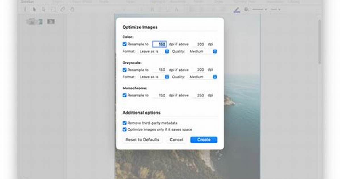Image Format for Screenshot
