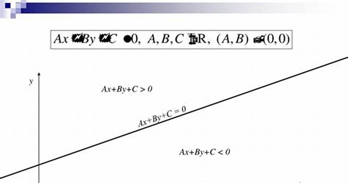 Implicit Line Equation [Closed]
