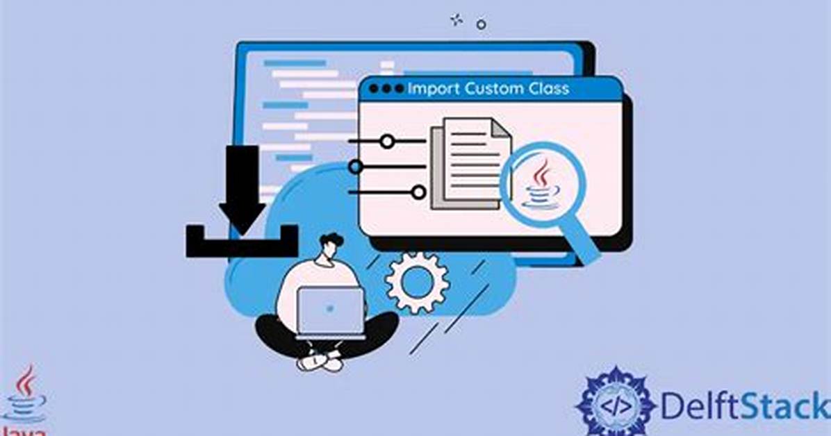 Import a Custom Class in Java