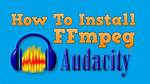 Import Ffmpeg into Audacity