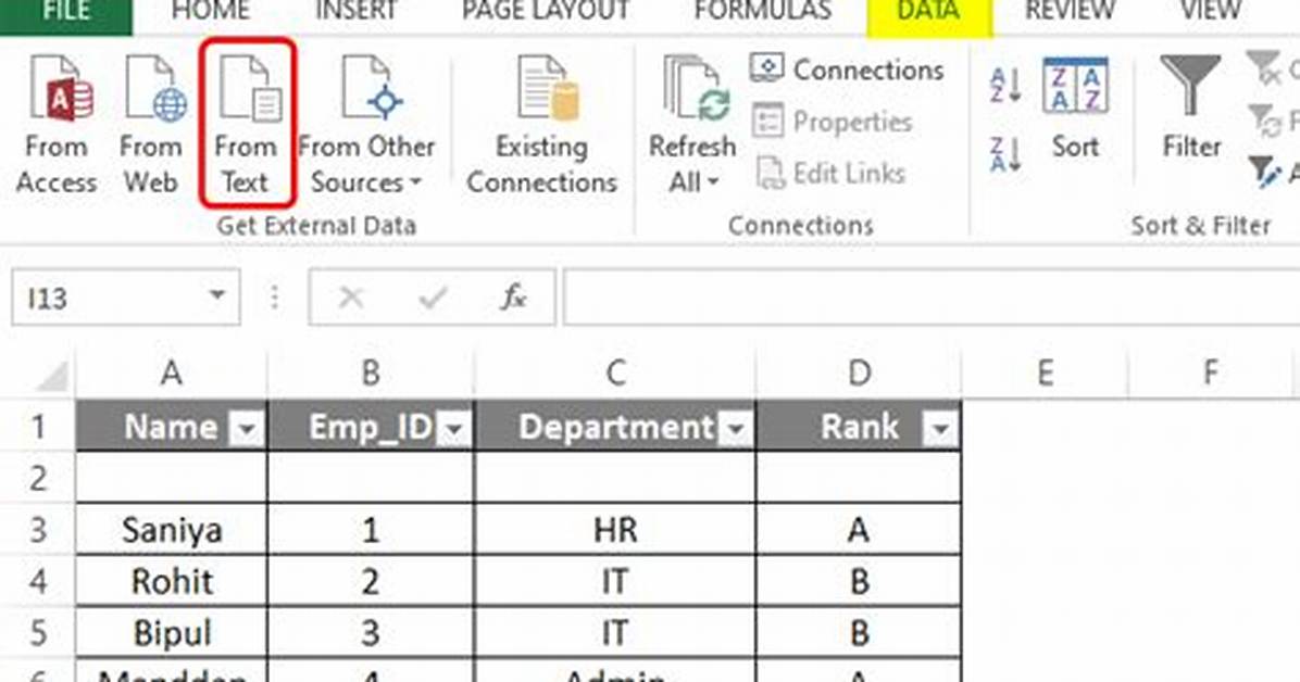 Importing Csv Files into Excel Using a Macro