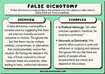 In a False Dichotomy?