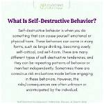 In a Self-Destructive Behavior?