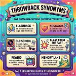 In a Throwback Synonym?