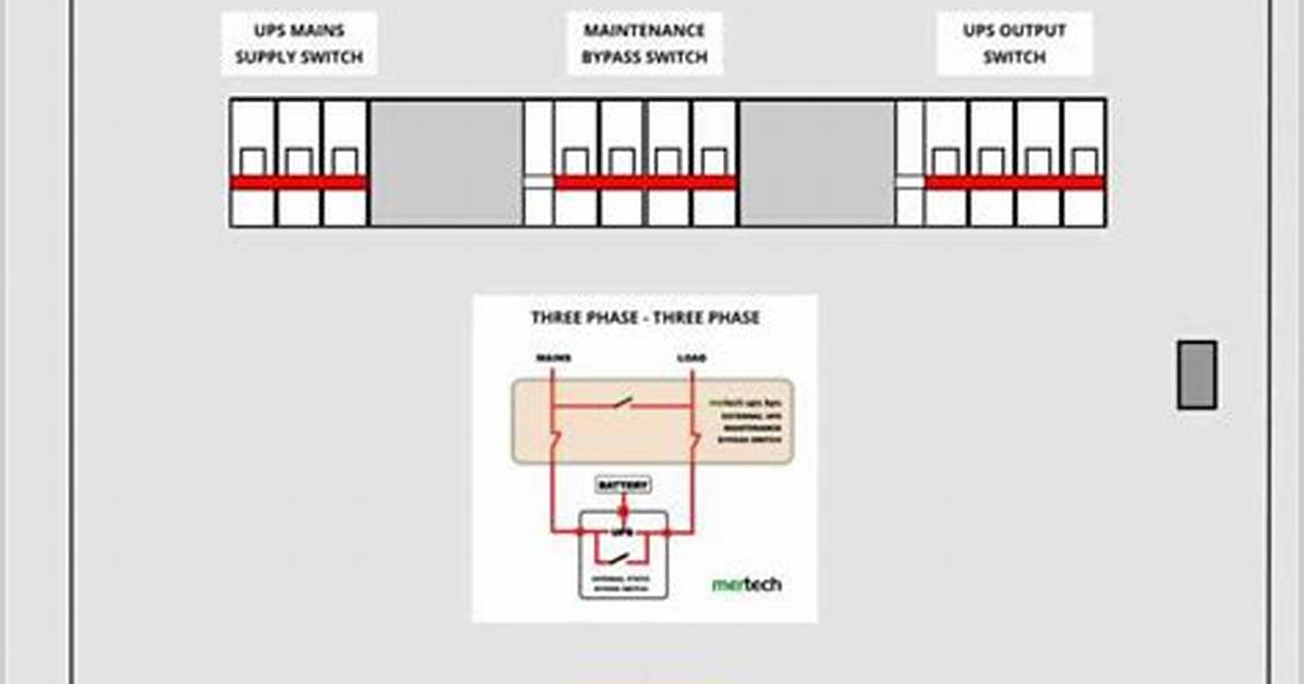 In Bypass Ups Switch?