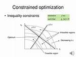 In Constrained Optimization Problem?