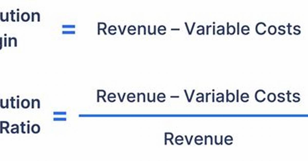 In Contribution Margin Ratio?