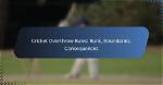 In Cricket Overthrow Rules?