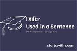 In Differ in a Sentence?