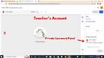In Google Classroom Private Comments?