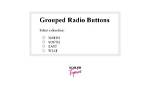 In Html Radio Button?