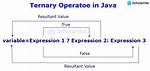 In Java Ternary Operator Consists How Many Operands