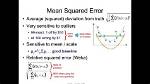 In Mean Square Error?
