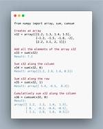 In Numpy. Sum() There Is Parameter Called "Keepdims". What Does It Do?
