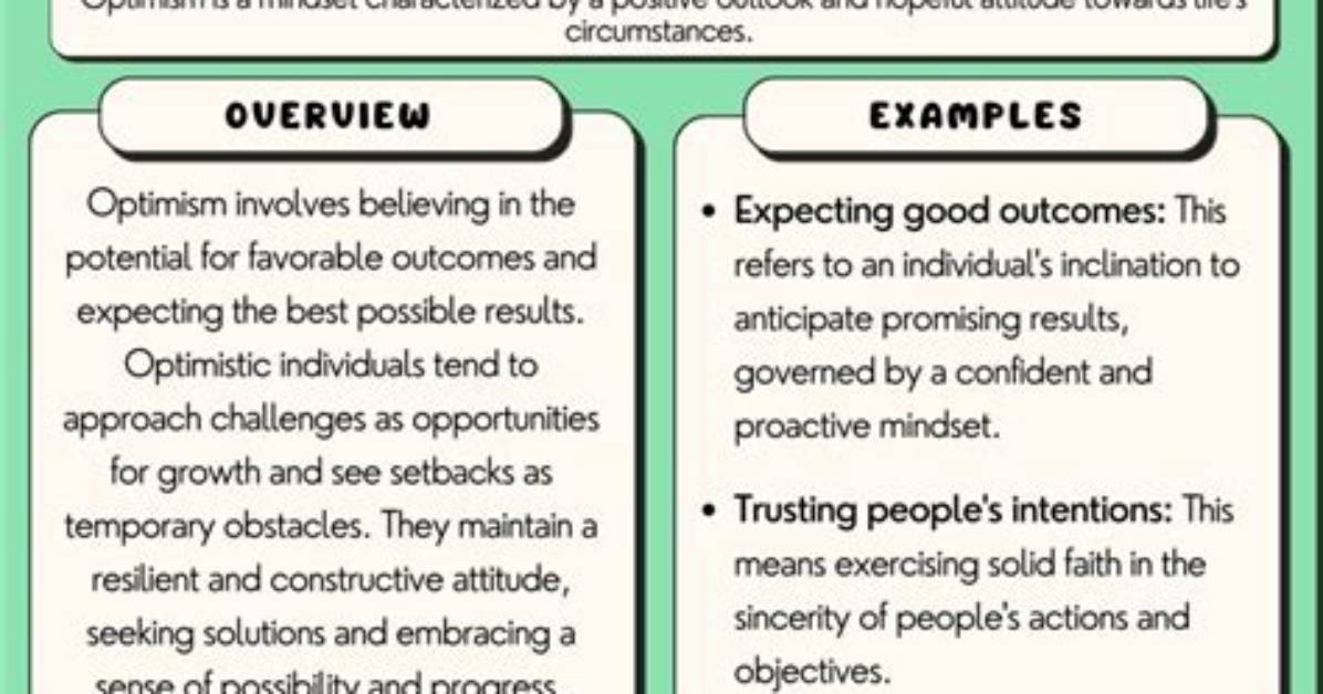 In Optimism with Examples?