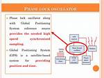 In Phase Lock Which Parameter Is Synchronized?