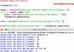 In Python, How Do I Index a List with Another List?