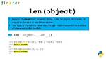 In Python What Is Len?