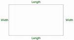 In Rectangle Which Is Length and Breadth?