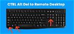 In Remote Desktop Ctrl Alt Del?