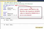 In Sql Server, What Does "Set Ansi_Nulls On" Mean?