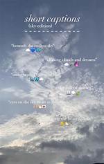 In the Clouds Caption?